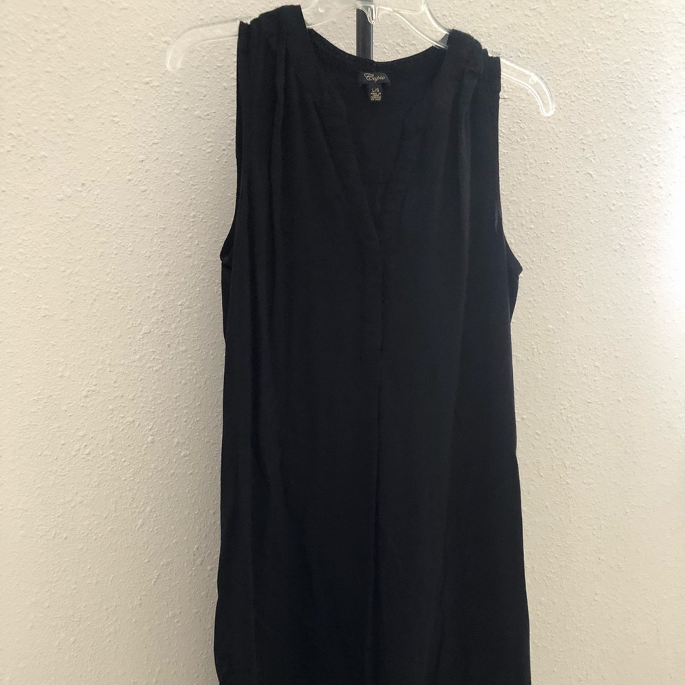 black long dress